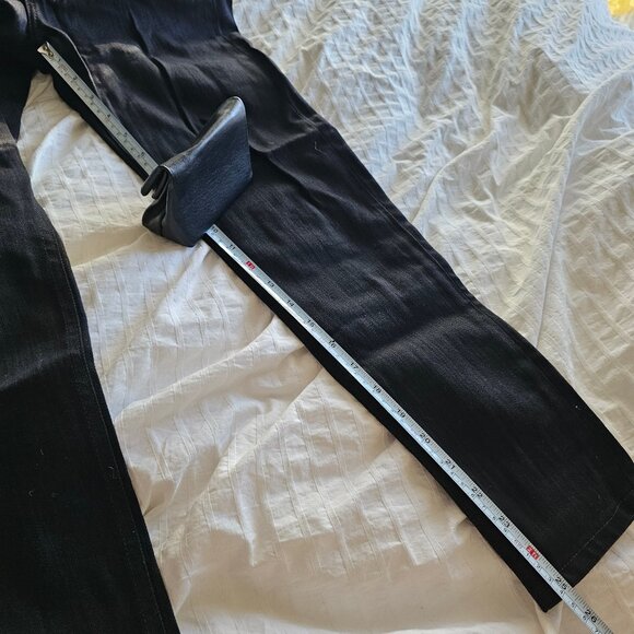 Naked & Famous The Crop Skinny Jeans - 2018 - Black Power Stretch - Sz 27 - NWT - Picture 14 of 16